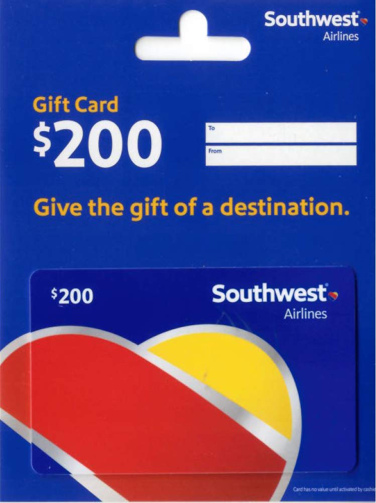 Southwest Airlines Gift Card on Amazon