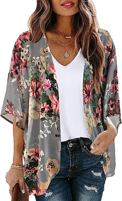 Women's Floral Casual Blouse Top