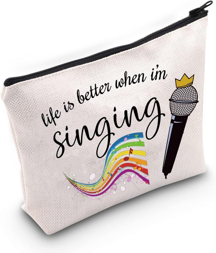 LEVLO Singing Cosmetic Make Up Bag