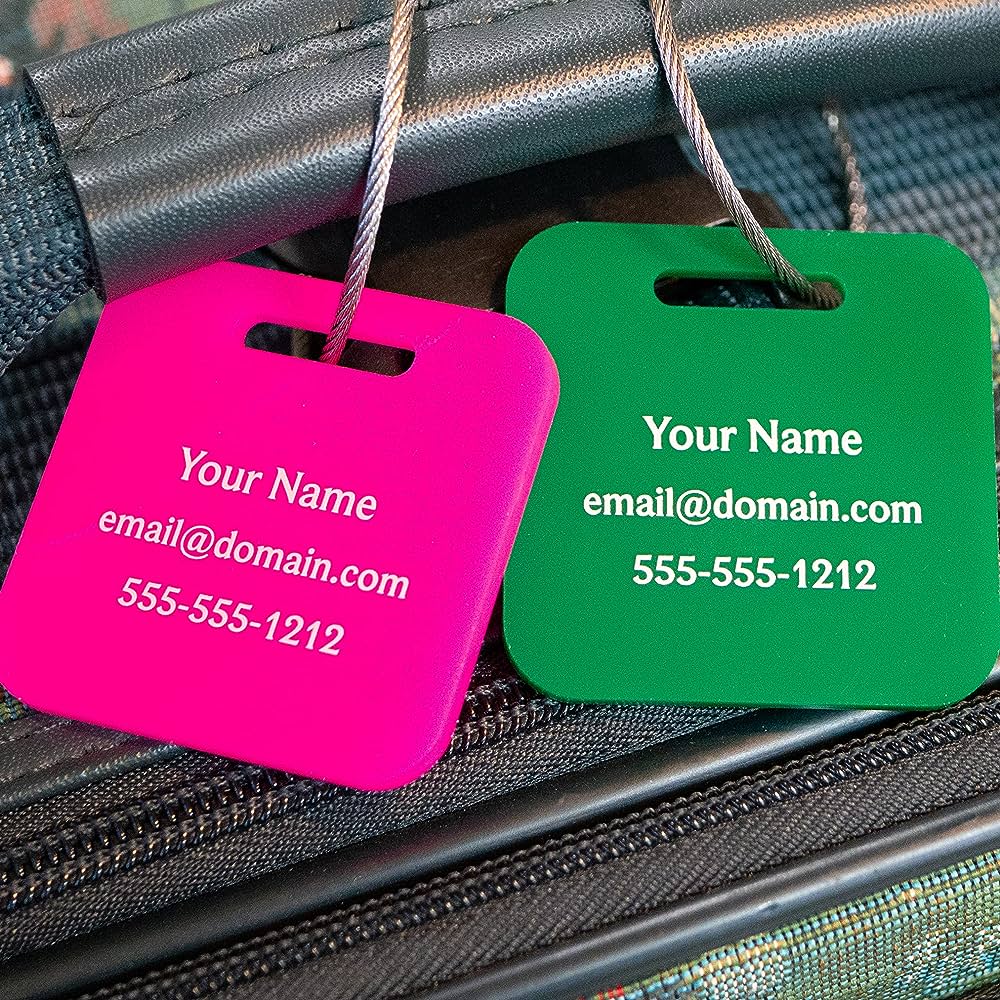 Legit Handmade luggage tags